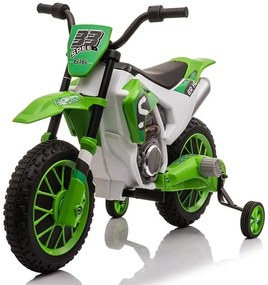 LEAN CARS Elektrická motorka XMX616 - zelená - 2x35W - 1x12V7Ah - 2021
