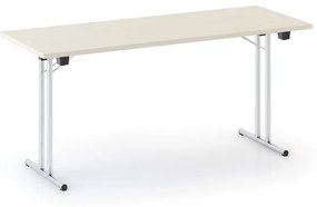 Skladací konferenčný stôl FOLDING, 1800 x 800 mm, breza