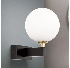 Orion WA 2-1375/1 - Kúpeľňové nástenné svietidlo MARA 1xG9/20W/230V IP44 čierna