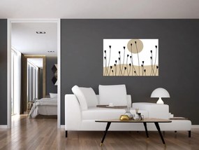 Obraz - Grafická lúka N⁰2 (90x60 cm)