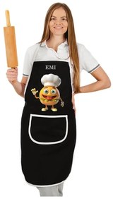 Kuchynská zástera Burger EMI, sivá