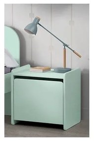 Mentolovozelený nočný stolík Vipack Kiddy