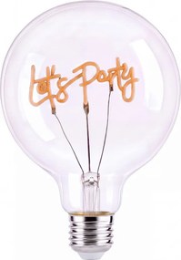 BRIGHT LIGHT LED Žiarovka "Let's Party" - ružová