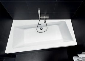 Besco Akrylátová asymetrická vaňa Infinity 150x90 (160x100, 170x110) BESCO-Rozmery: 160x100, BESCO-Farba: Biela, BESCO-Orientácia: Ľavá