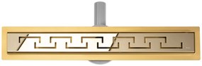 Rea Pro, lineárny odtokový žľab 70cm GREEK, zlatá lesklá, REA-G8028