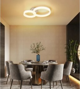 Globo 48046D2 - LED stropné svietidlo ZARA LED/24W/230V 3000K 33x50 cm