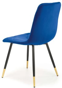 Židle MUSTARD K438 modrá