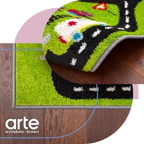 Koberec Agnella Funky Top Super Mesto C limetka