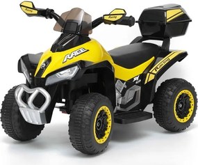 LEAN CARS Nabíjateľná štvorkolka GTS1188-A žltá