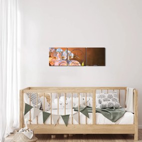 Obraz - Relax a Spa (s hodinami) (90x30 cm)