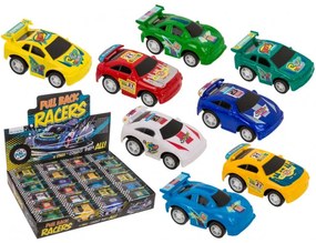 475919 Mini závodné autíčko pre deti - Pull Back 5,5x4 cm Svetlo modrá