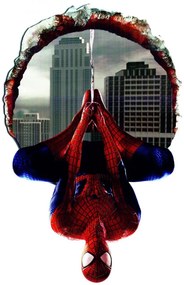 Nálepka na stenu Spiderman 3D  46x70cm