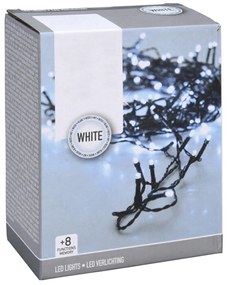 Vianočné svetielka 36 m/480 led studená biela, 8 režimov svietenia, pamäťová funkcia