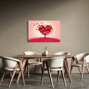 Obraz srdcového stromu (90x60 cm)