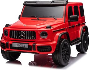 LEAN CARS Mercedes G63 XXL Red 4x4 Auto na batérie