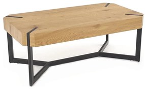 Konferenčný stolík LAVIDA 43x110 cm zlatý dub/čierna