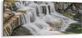 Obraz vodopádov (120x50 cm)