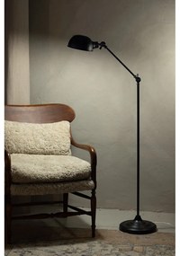 Čierna stojacia lampa (výška 143 cm) Portland - Markslöjd