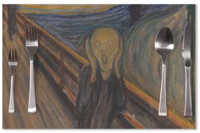 Sablio Prestieranie Výkrik - Edvard Munch: 40x30cm