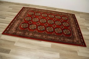 Koberec Afgan 3181A červený / zelený