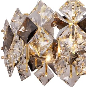 Zuma Line 9864-500 - Luster na lanku TIARA 6xE14/40W/230V zlatá