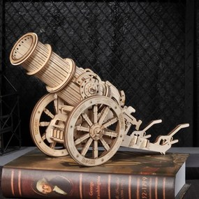 ROBOTIME Roker 3D drevené puzzle Stredoveké obliehacie dialo 158 ks