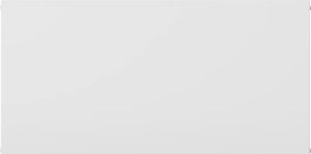 Mexen, Mexen Flat CF22 panelový radiátor 400 x 800 mm, bočné pripojenie, 910 W, biely - W422F-040-080-00