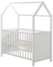 Biela postieľka 60x120 cm – Roba