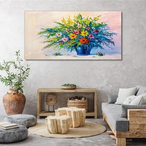Obraz na plátne abstrakcie kvety