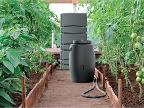PROSPERPLAST Kompostér na výrobu ekologického hnojiva COMBIOLIQ, čierny, 25 l