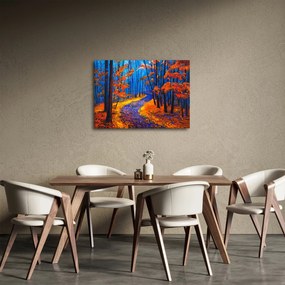 Obraz jesenného lesa (70x50 cm)