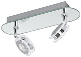 Eglo 95278 - LED Bodové kúpeľňové svietidlo AGUEDA 2xLED/3,3W/230V EG95278