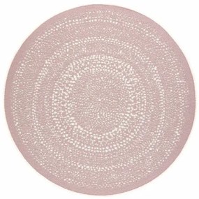 Koberec kruh SIZAL FLAT 48834562 ružový