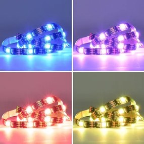 Solight WM58 - LED RGB Pásik pre TV LED/6W/5V Wi-Fi Tuya + diaľkové ovládanie 0,5m