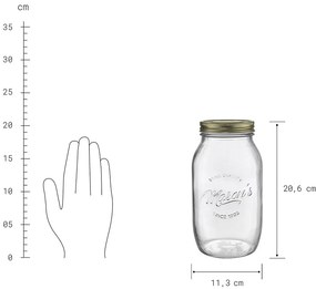 MASON'S Zaváraci pohár 1,5 l