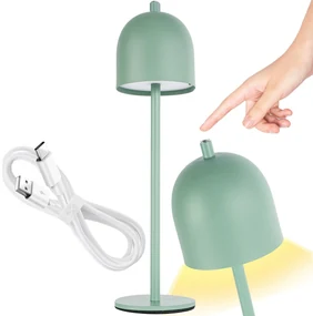 Toolight Toolight, bezdrôtová nočná USB lampa APP1361-T, zelená matná, OSW-08624