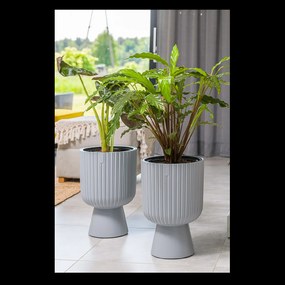 Kvetináč Keli Mika 300 mm platina*7699