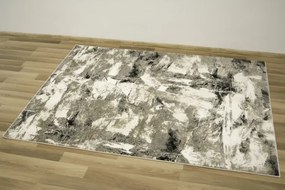 Koberec DAVINCI 2443B Y05/85 sivý / čierný