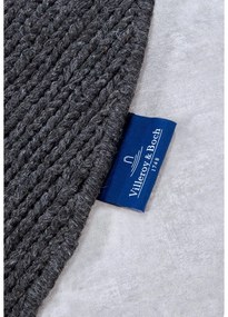 Tmavosivý ručne tkaný vlnený okrúhly koberec ø 200 cm Francois – Villeroy&amp;Boch