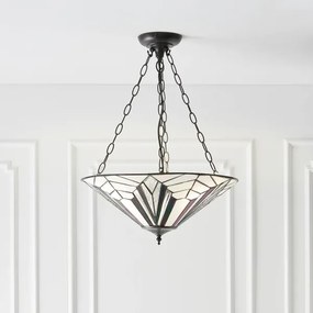 Endon 63936 - Luster na reťazi Tiffany ASTORIA 3xE27/60W/230V pr. 48 cm
