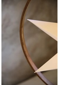 Bielo-hnedá svetelná dekorácia ø 50 cm Speranza – Markslöjd