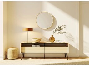 TV stolík v dekore duba v prírodnej farbe 150x54 cm Lake – TemaHome