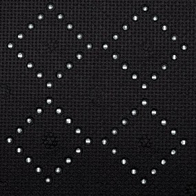 Spirella Protiskluzová podložka do vany ALASKA,čierna, 71 x 36 cm