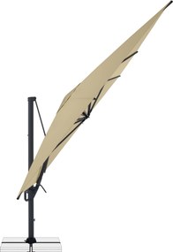 Doppler LIFE 300 x 400 cm – výkyvný záhradný slnečník s bočnou tyčou