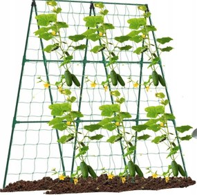 Záhradná oporná konštrukcia s mriežkou 1,8 x 2,7 m