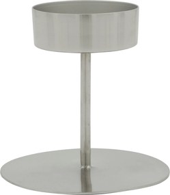 House Doctor Kovový svietnik Anit Silver 10 cm