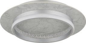 XXXLutz STROPNÉ LED SVIETIDLO, 40/8,2 cm - Interiérové svietidlá - 004558464701