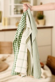 Ib Laursen Utierka Emil Natural/Green Stripes