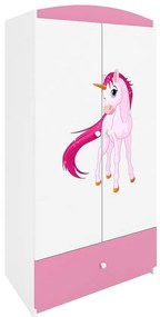 Skriňa Babydreams Ružová – Jednorožec