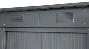 Záhradný domček BestBerg ZDR-2A / 2,4 m² / 110 x 217 x 191 cm / sivá